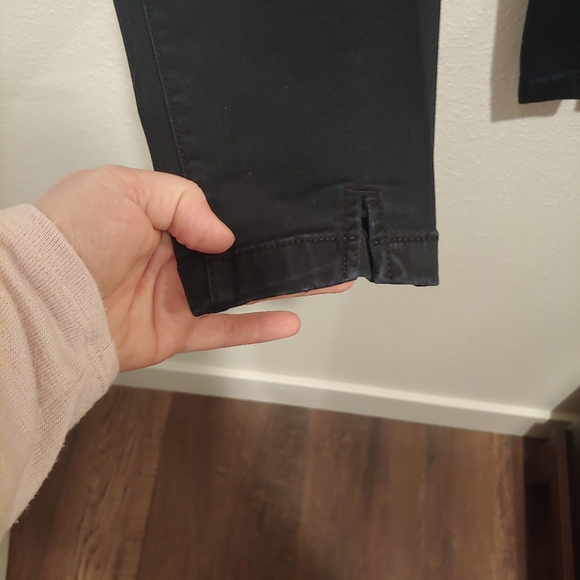 Loft Marisa Cut Ankle Skinny Pants Size 8 Petite Black - Picture 10 of 10